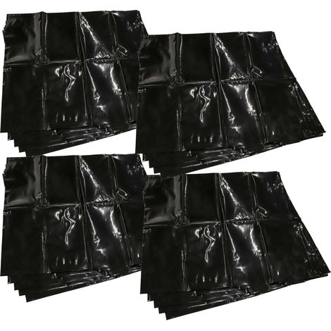 vhbw 20x Sacs compatible avec Kärcher NT 50/1 Tact TE L, NT 50/1 Tact L aspirateur - polyéthylène, 86cm x 76cm noir (1/4)