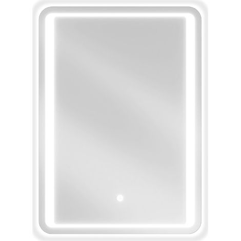 Mexen Zusa espejo de ba帽o iluminado 50 x 70 cm, LED 6000K, antivaho - 9808-050-070-611-00 (1/5)