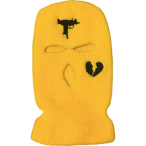 Cagoule 3 trous tricotée couvre-visage imperméable au vent et respirante pour ski, cyclisme, course à pied - Hommes et femmes