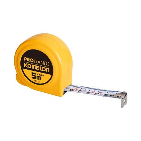 FLEXOMETRO COMPACTO. CINTA PROTEGIDA CON REVEST. ACRILICO, "PROHANDS" 3mX16MM - ACHA