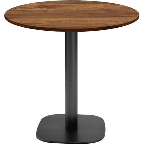 Table ronde Ø 70 cm - modèle Round chêne hunton