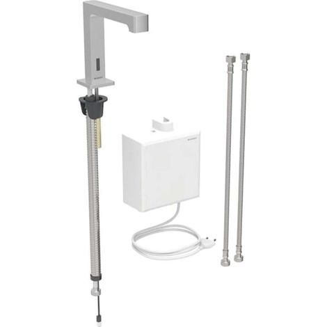 Robinetterie de lavabo Geberit Brenta, saillie 195mm, avec (1/2)
