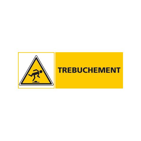 PanneauETREBUCHEMENT (C0477) - Adhésif - 210 x 75 mm