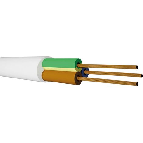 Rollo 100M Manguera (3x2.5mm) Blanco (1/2)