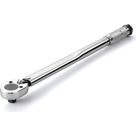 Llave dinamométrica de 1/2", 28-210 Nm, cabezal de trinquete reversible, para automóviles y camiones. (1/5)