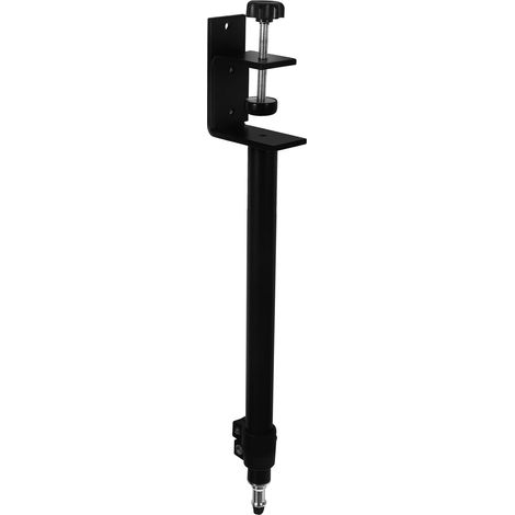 Support de Bureau et Pince Réglable en Alliage D'aluminium Perche Télescopique 46-74cm pour Appareil Photo Numérique pour Table de 6-13cm, pour Live Streaming (1/5)