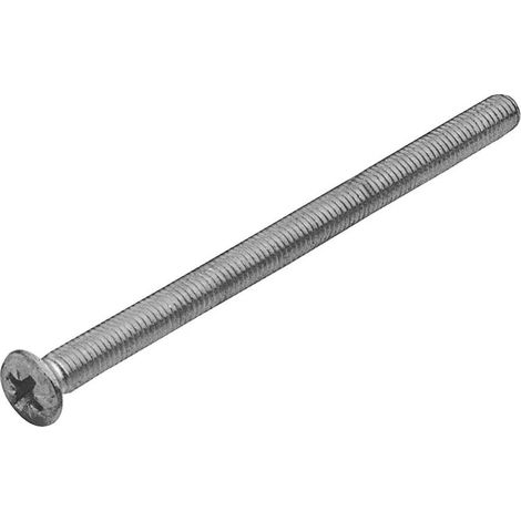 Vis métaux tête fendue bombée - HOPPE AG - Nickelé - 4 x 90 mm