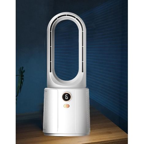 Climatiseur Mobile (2200 mAh) – Réglage de la vitesse du vent sur 6 niveaux, rechargeable par USB, pour la maison (1/4)