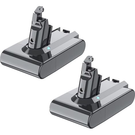 Batterie de remplacement, capacité de 6000mAh, compatible avec les modèles V6, ENSEMBLE 2 (1/2)