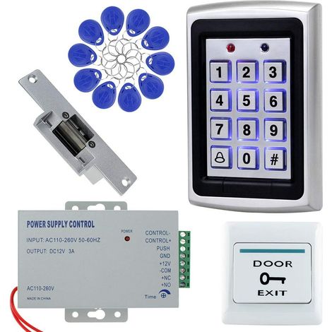 Komplettes Home Access Control-System-Kit-Set für Die Metallsteuerung (Elektroschloss) (1/5)