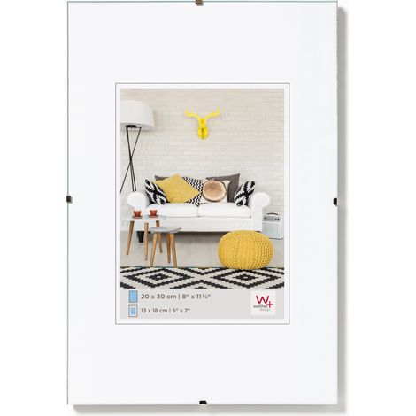 walther design portafoto in Vetro trasparente40 x 60 cm portafoto Senza Cornice RB460K (1/4)