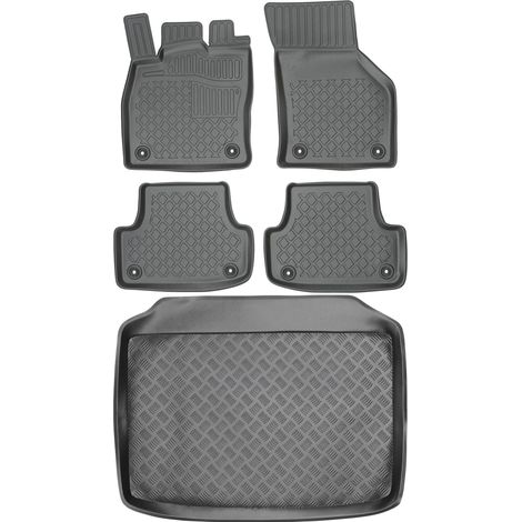 Set di tappetini per auto e tappetino per bagagliaio per Audi A3 8V Hatchback/Sportback dal 2012 al 2020. (1/5)