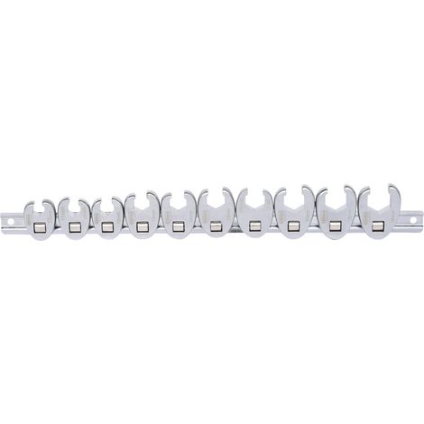 KS TOOLS 3/8" juego de llaves de boca de inserción hexagonal, 10 piezas - 913.3800 (1/2)