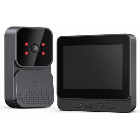 4.3-inch Wireless Digital Door Viewer with Door Camera (1/5)