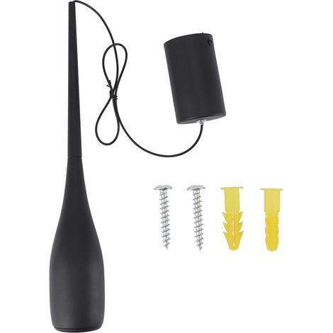 Ortviai Suspension LED moderne en fer pour îlot de cuisine – Éclairage plafonnier chaud 100-240 V, diam. 6 cm