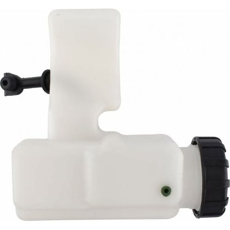 Réservoir d'huile avec bouchon pour tronçonneuses Stihl 017 018 MS170 MS180 – Plastique blanc – Taille 39mm – Accessoire essentiel (1/4)