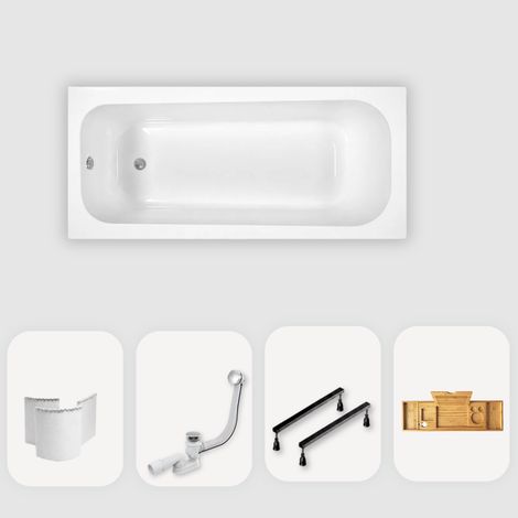 Baignoire OPTIKA 160x70 habillage + plateau (1/5)