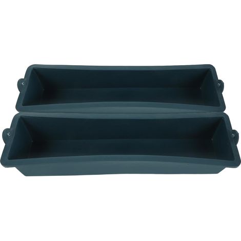Abreuvoir pour Porcelets et Moutons en Plastique Vert, Design Facile à Nettoyer, Lot de 2 Pièces, Robuste pour Usage en Ferme Intérieure (1/5)