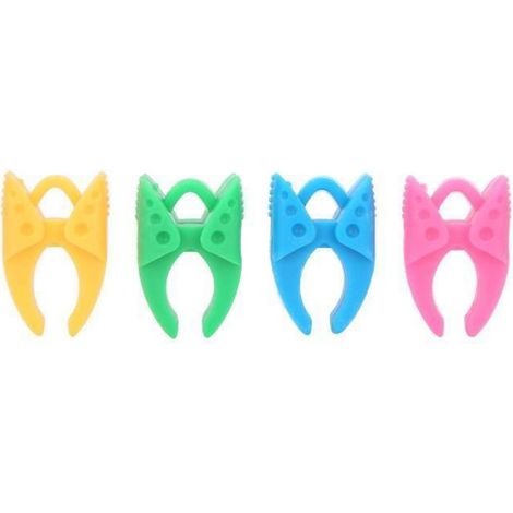 Clip de canette 12pcs Pince à Canette en Silicone Clip de Fil de Bobine de Canette Outil de Couture mercerie kit (1/4)