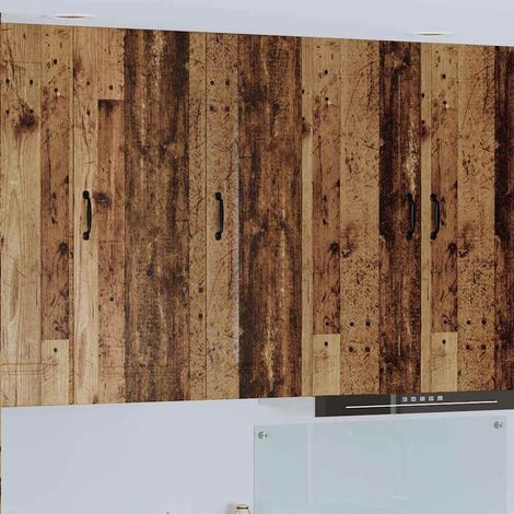 vidaXL Pannello lavastoviglie Kalmar Legno vecchio 30 x 31 x 100 cm