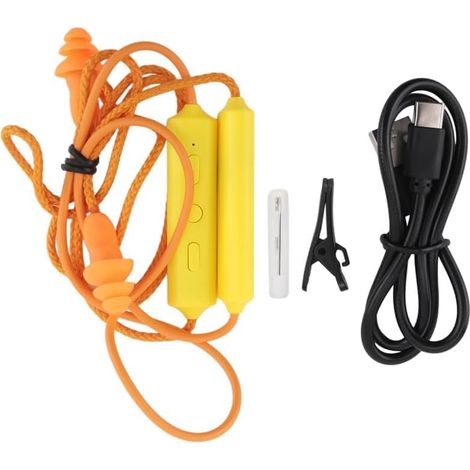 Bouchons d oreilles Casque Bluetooth antibruit Casque pour le travail Protection auditive Construction en usine Environnement (1/4)