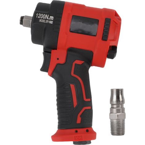 Ortviai Clé à cliquet pneumatique 1/2" – 1200 N·m, 10 000 tr/min, poids léger 1,3 kg pour démontage de pneus auto (1/5)