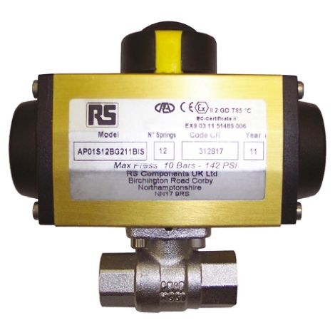 Vanne pneumatique RS PRO, Bille BSP 1-1/2" ( Prix pour 1 )