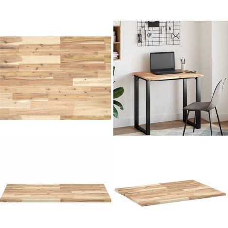 Dessus de meuble de salle de bain non traité bois d'acacia - Dessus de meuble - Bois d'acacia (1/5)