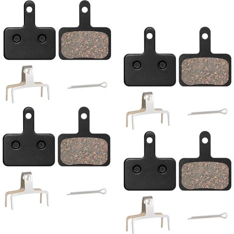 8 Paar Bremsbeläge für Mountainbikes, Fahrräder, Elektroroller, abnehmbare Bremsbeläge, E-Bikes und Scheibenbremsen (B01S) (1/5)