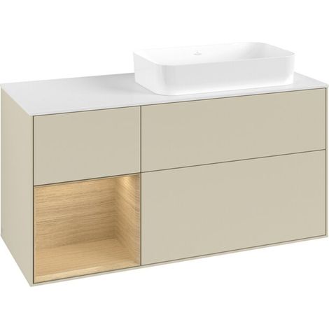 Villeroy & Boch F681PCHJ Meuble sous-lavabo Finion F68 (1/3)
