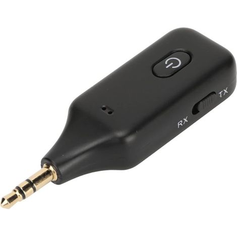 Adaptateur Bluetooth Voiture Aux 3,5mm Jack,Bluetooth V5.1 RX TX Recepteur Transmetteur Kit Main Libre Voiture,Emetteur Bluetooth pour Système Stéréo,PC,TV,Audio,Autoradio,Voiture,Musique,GPS (1/5)