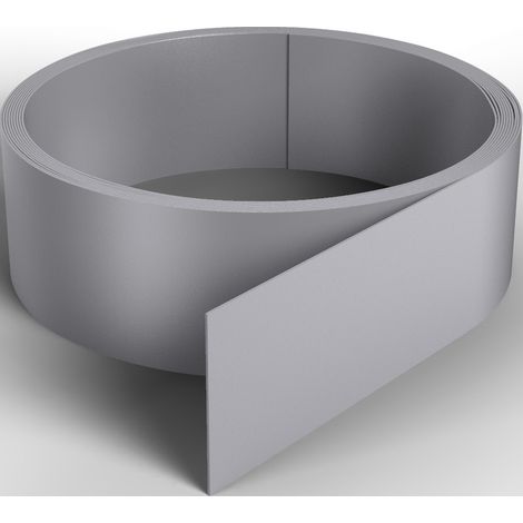 Nordlinger – Profilé de finition adhésif gris 260cm – Largeur 3cm – Résistant à la corrosion – Installation facile sans outils (1/3)