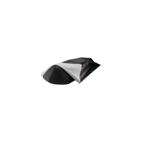Housse de selle moto monobloc Lntyq, en cuir véritable noir, protection de selle universelle, imperméable et résistante à l'usure, compatible avec la plupart des motos, 100 cm x 70 cm (1/2)