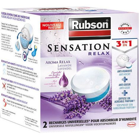 RUBSON Sensation 2 power tabs 3en1 lavanda 6