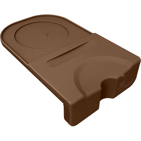 Tapis de tasseur pour expresso - Station de tasseur pour expresso, tapis de tasseur à café en silicone, pour baristas, cuisines domestiques, bars et cafés, tapis de tasseur antidérapant, petite taille (1/3)