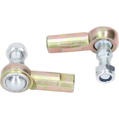 2 embouts de biellette de direction de 8 mm, rotule universelle en alliage d'acier pour quad, moto tout-terrain, VTT et kart 110 cm3 (1/5)