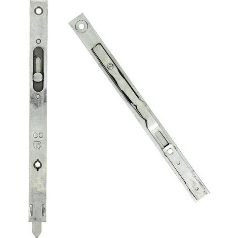 Ferco – Verrou à tétière bout carré PVC 200mm – Têtière 16mm – Tringle 8x2,5mm – Course 15mm pour menuiserie PVC
