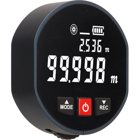 Handrollen-Entfernungsmesser, hochpräziser elektronischer Entfernungsmesser, Distanzmessgerät 0–99,999 m (1/5)