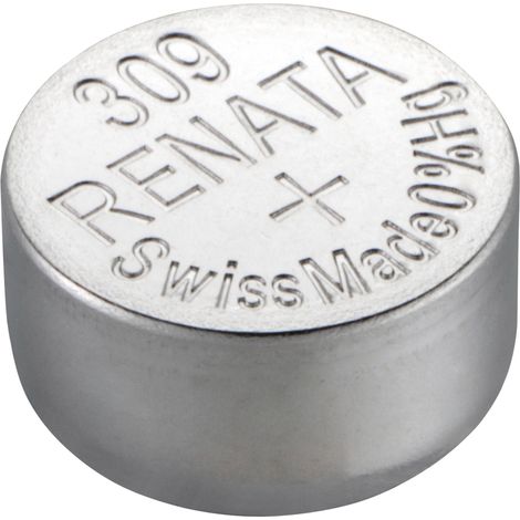 RENATA Knopfzelle 309, 80mAh, Silberoxid