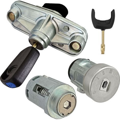 Applicable à toutes les serrures, y compris les serrures de contact, de portières et de coffre, des anciens modèles Ford Mondeo. Référence d'origine : LK1S71F22050AA (1/4)