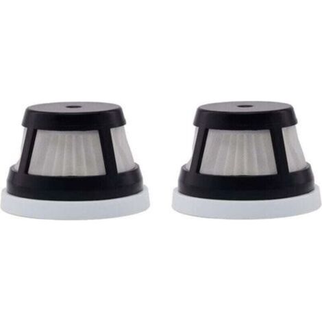 Filtro de repuesto básico para aspiradora de mano, XU, compatible con el elemento filtrante AeroSlim 29869, negro, paquete de 2. (1/4)