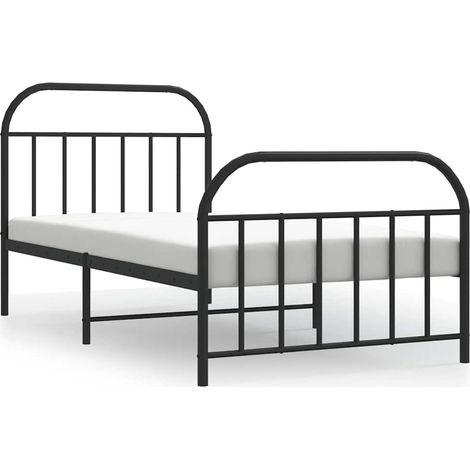 Maison Exclusive - Estructura cama sin colchón con estribo metal (1/5)
