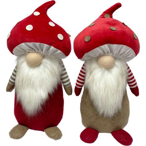 Decoro gnomo natalizio con cappello
