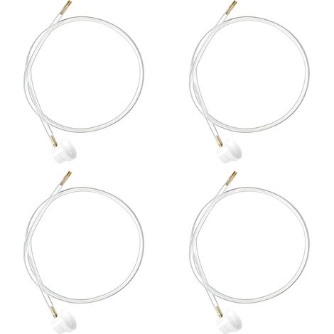4 Pcs Tuyau d'extension de Rallonge pour Bombe Aérosol, Tuyau Rallonge Pulverisateur, 4,5 mm x 50cm Buse Aerosol pour Tête de Pulvérisation, Accessoires d'Aérosol