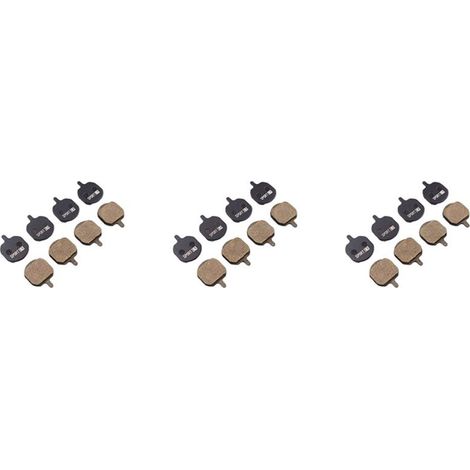 12 paia di pastiglie freno a disco per bicicletta, compatibili con MX2, MX3, MX4, GX-C, pinza JAK-5, Sport Class EX, in resina. (1/2)
