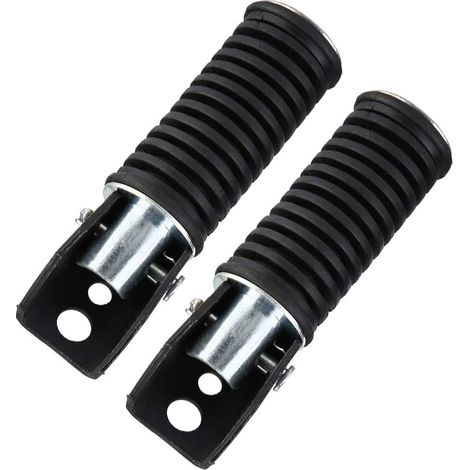 Repose-pieds moto - 1 paire de repose-pieds pédales arrière for passager moto, for GN125 / QJ25 / GS125 / GT125-5 (1/5)