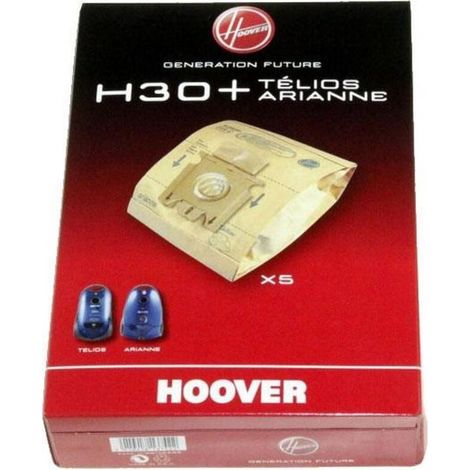Boite de 5 sacs antibacterie H30S SENSORY TELIOS ARIANNE (09178278) Aspirateur HOOVER (1/2)