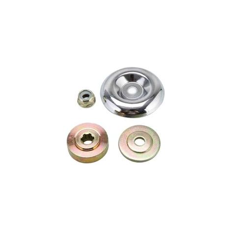 Kit Fixation écrou Lame Boîte, Boîte de Vitesses en Métal pour Tondeuse à Gazon, Accessoires de Boîte de Vitesses en Métal pour Tondeuse, pour Tondeuse à Gazon, Machine D'irrigation 4 Pièces (1/5)