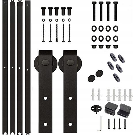 SchiebetĂĽrsystem im Retro-Stil 200CM (1/2)