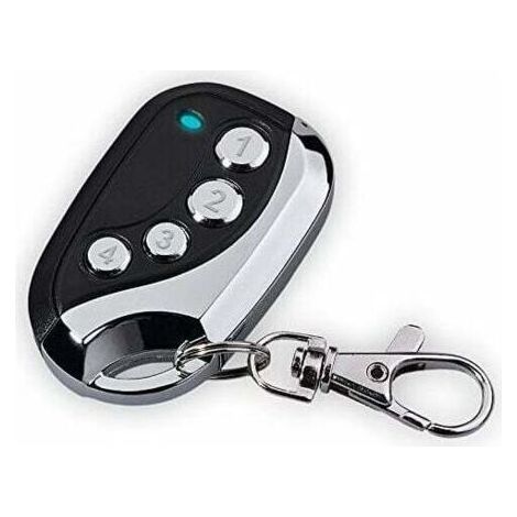 Télécommande universelle copieuse 433.92 MHz – Remplace plusieurs télécommandes – Compatible portail, garage, alarme – Facile à synchroniser (1/4)